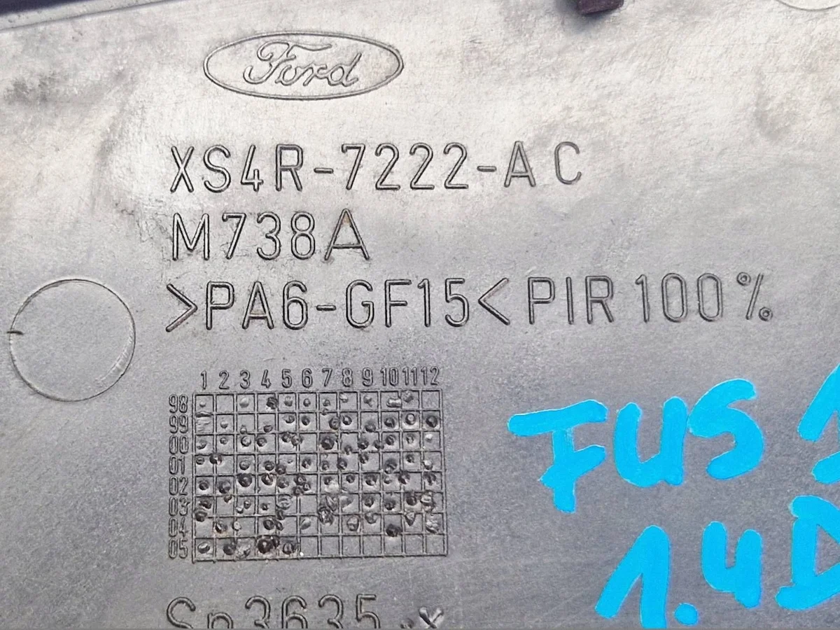 Cache levier de vitesse Ford Fiesta MK6 XS4R7222AC image 3