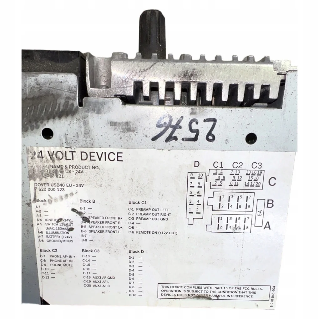 Rádio VDL Usado OEM 7620000123 image 4