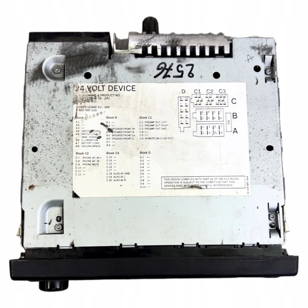 Rádio VDL Usado OEM 7620000123 image 9