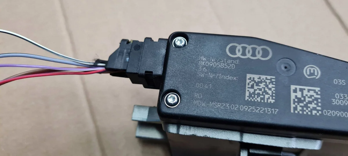 Blokad styrsystem Audi Q5 8R 8K0905852D image 7