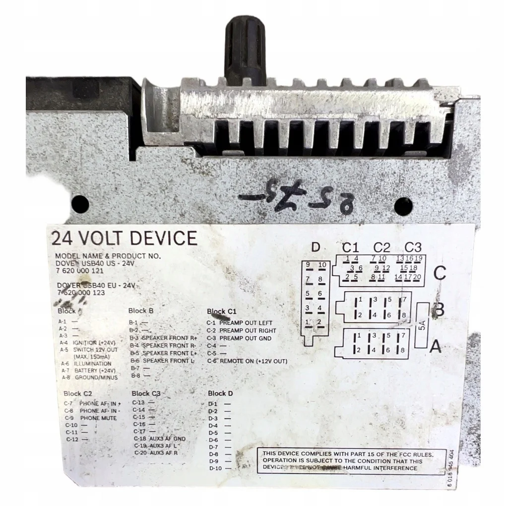 Radio VDL 7620000121 Usado