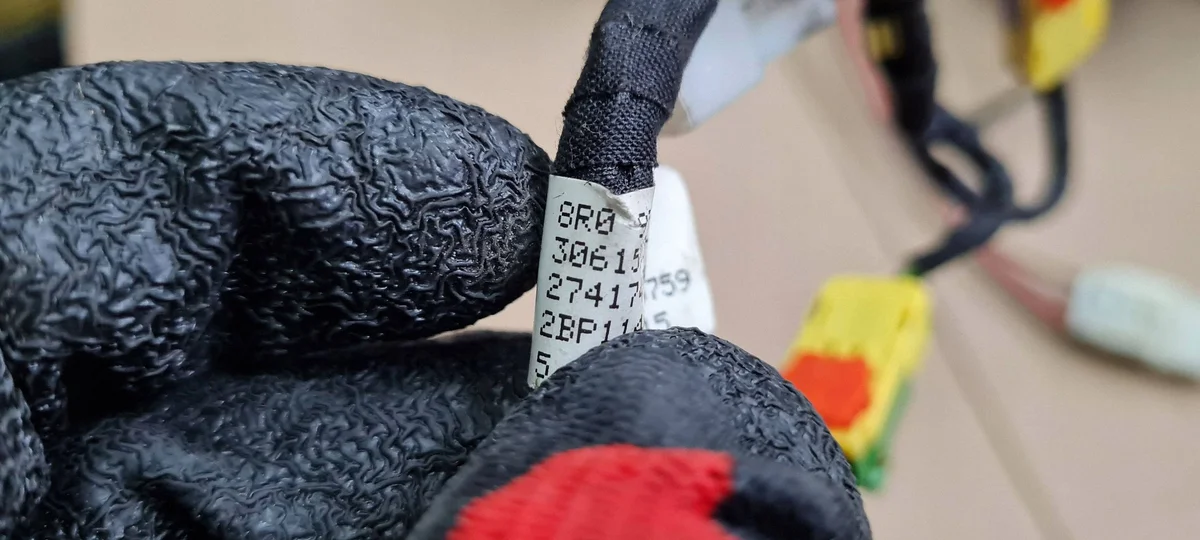 Q5 8R Lenkrad Airbag Kabelbaum 8R0971589A image 7