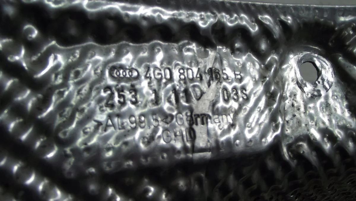 Audi A6 C7 4G0807081 Pare-feu de tablier image 3