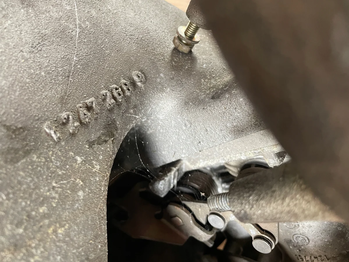 Collecteur admission BMW E36 Z3 M44 1247265 image 3