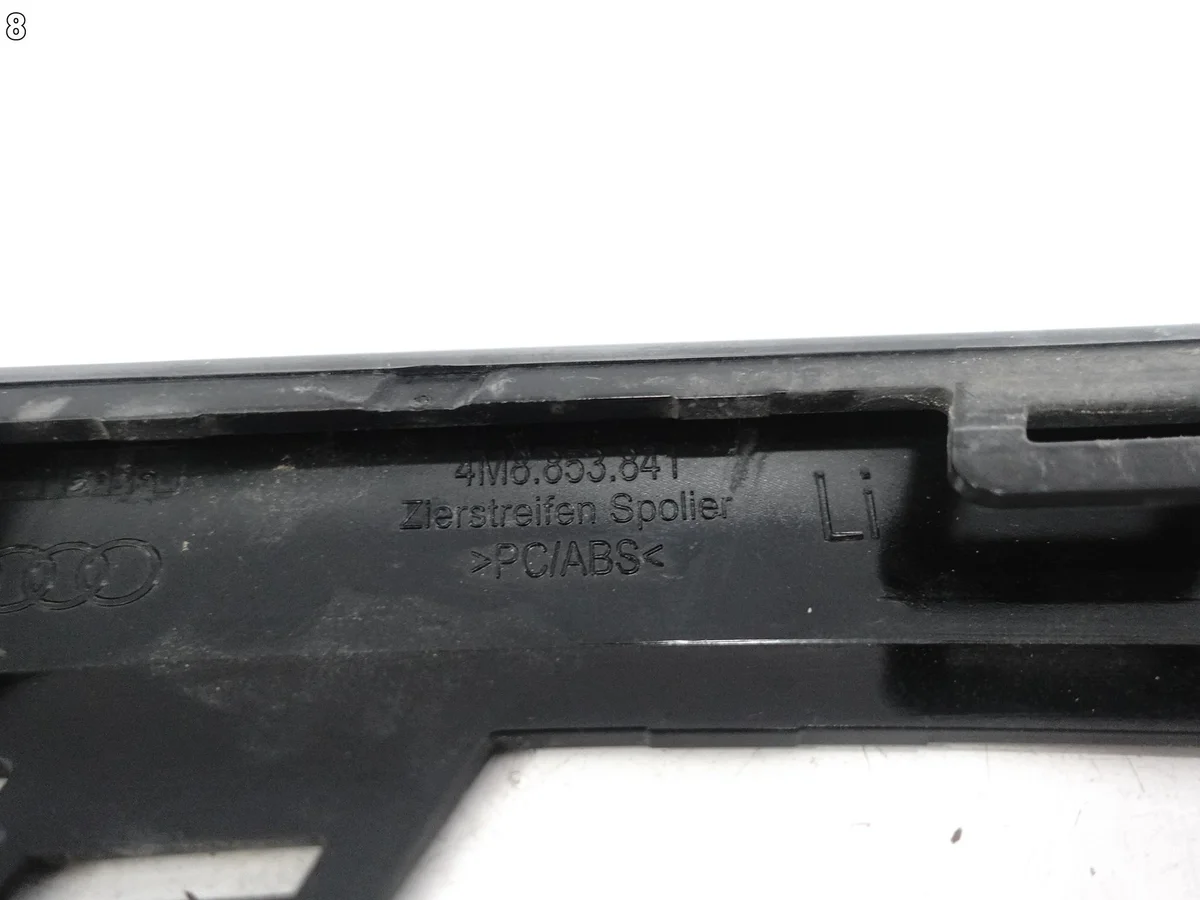 Audi RSQ8 4M8 Spoiler Traseiro Esquerdo Usado image 9