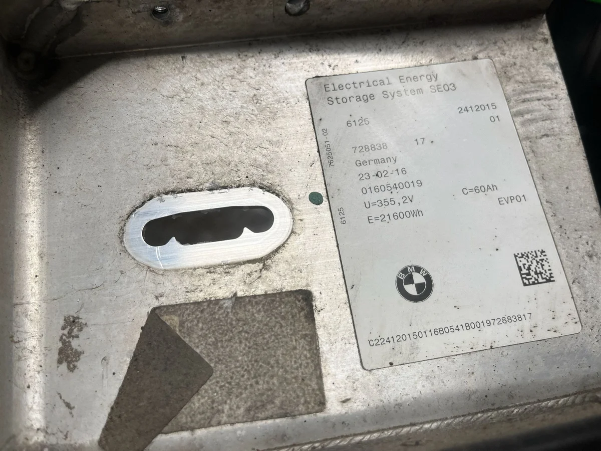 BMW i3 Batterihölje 7625052 - Begagnad image 7