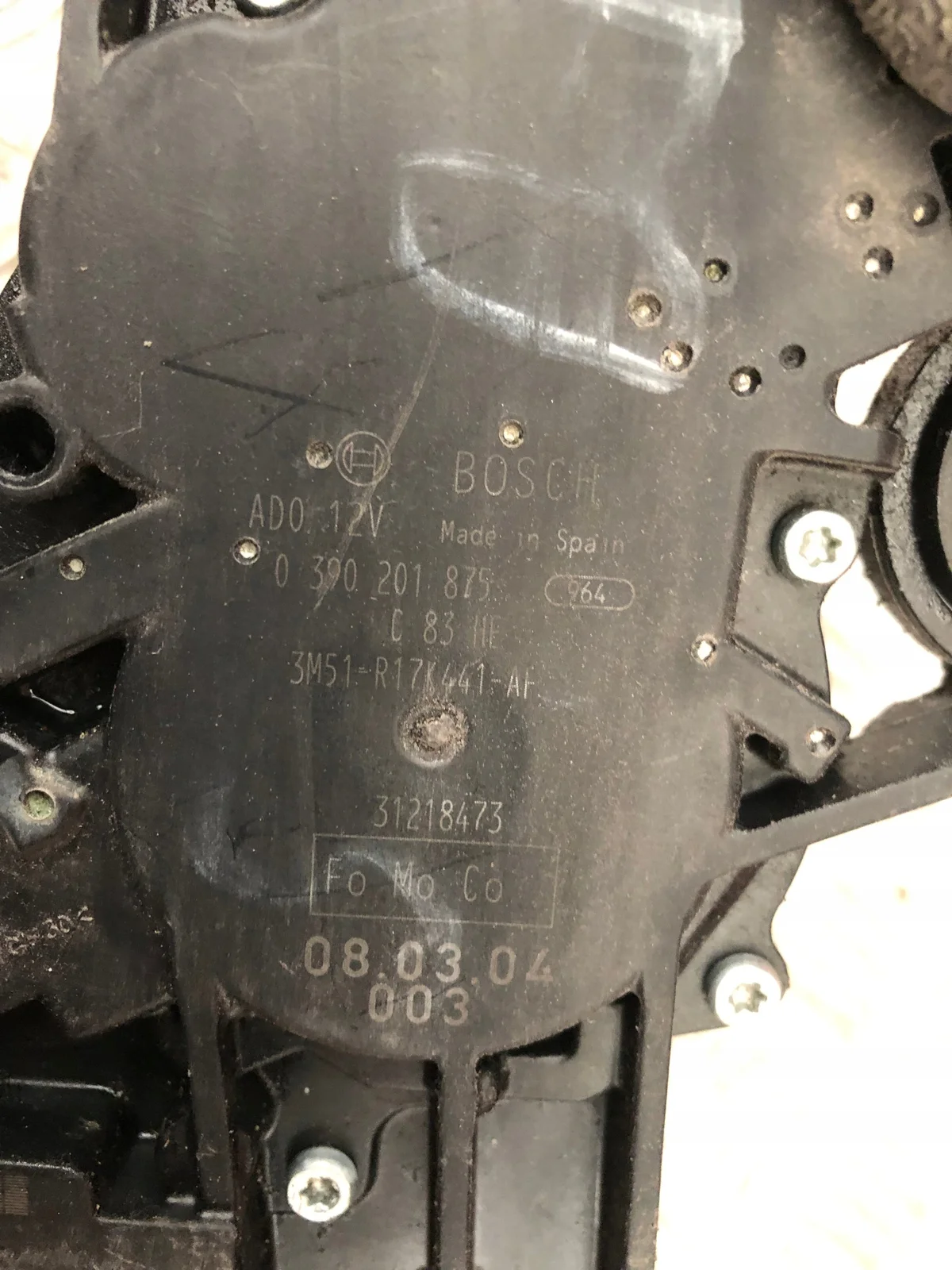 Heckwischer Motor Ford Focus II MK2 Lift
