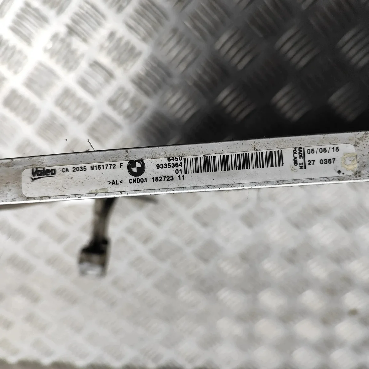 BMW 4 Cabrio AC Condenser Used image 5