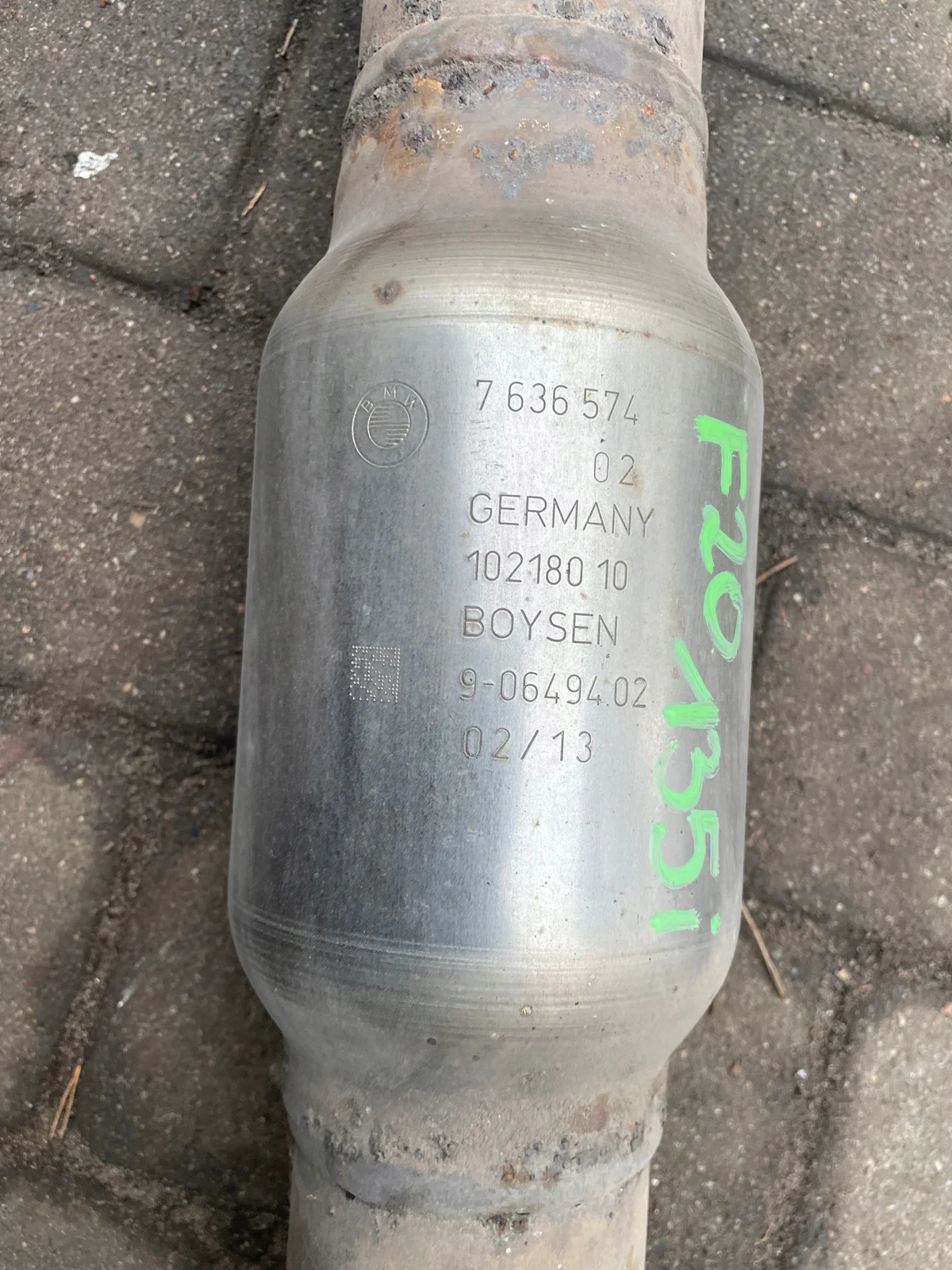 Auspuffrohr BMW F20 F21 M135i M235i image 4