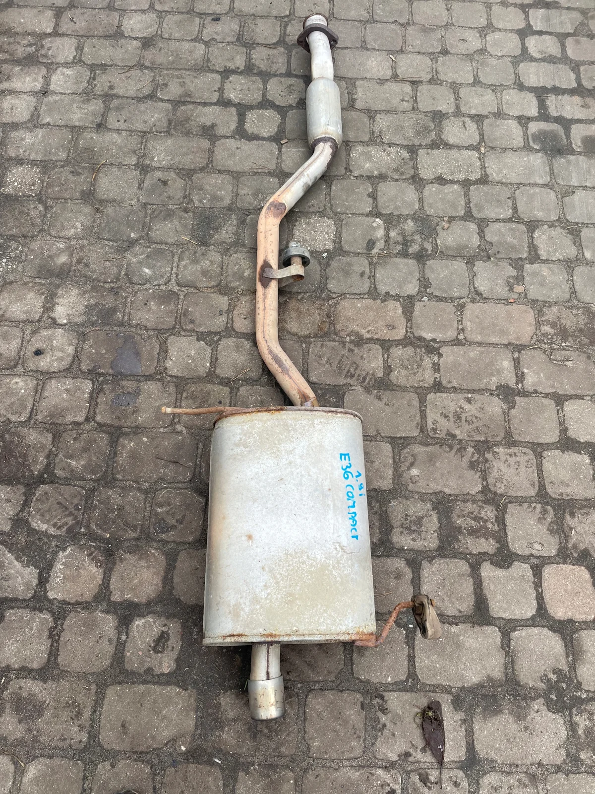 BMW E36 3 Series Exhaust Muffler 1.8 1.9 1.9 ti
