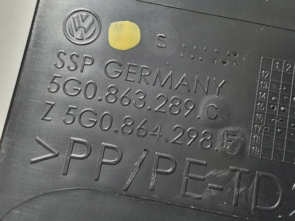 VW Golf 7 Middenconsole Bekleding 5G0863289C image 7