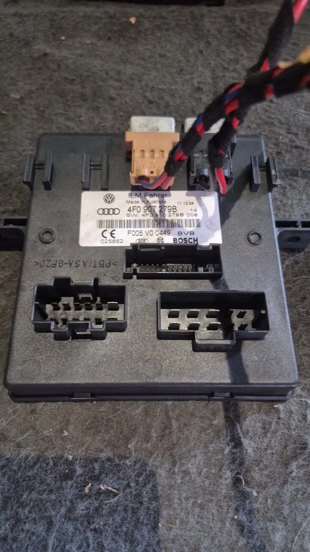 Startset Audi A6 C6 2.0 TDI ECU Teller Sleutel image 6