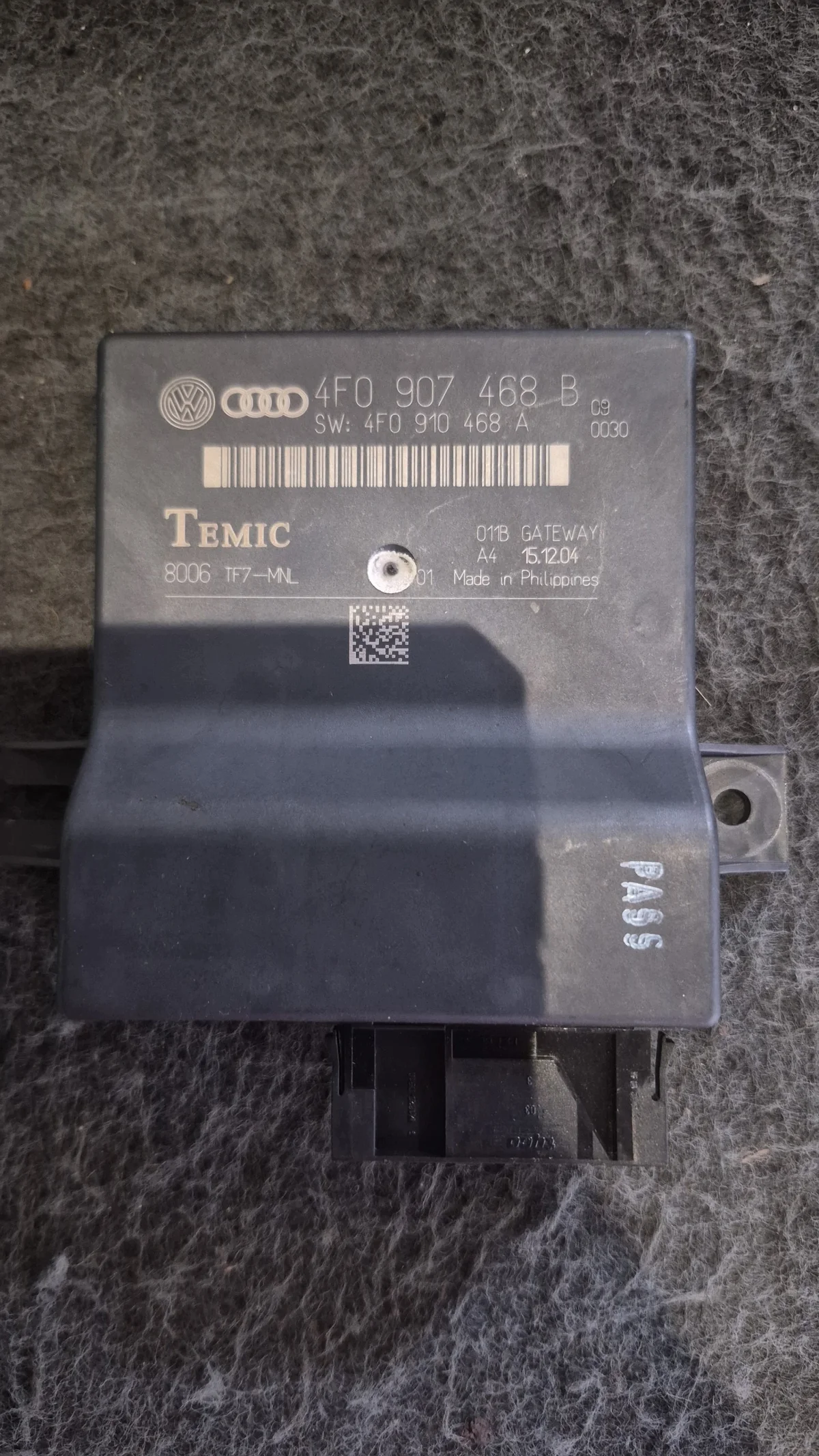 Startset Audi A6 C6 2.0 TDI ECU Teller Sleutel image 9