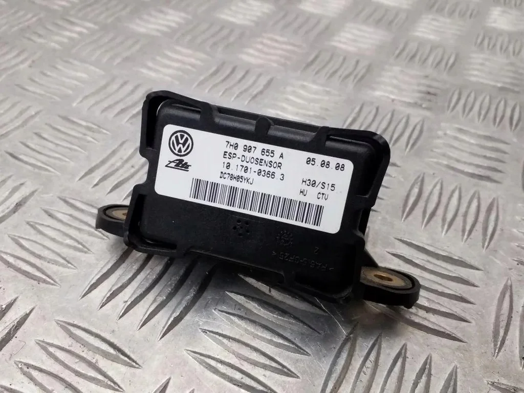 Capteur d'accélération Skoda Superb II 7H0907655A