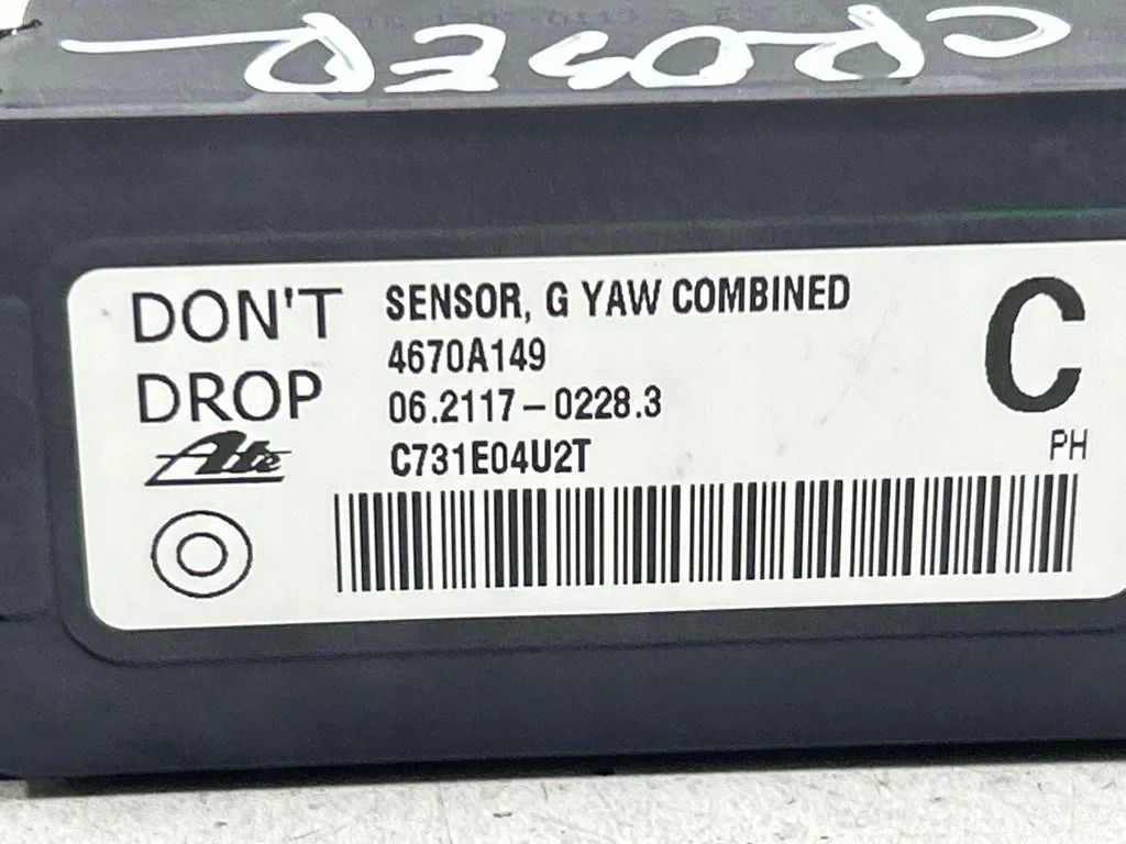 Used Acceleration Sensor Citroen C4 Aircross image 4