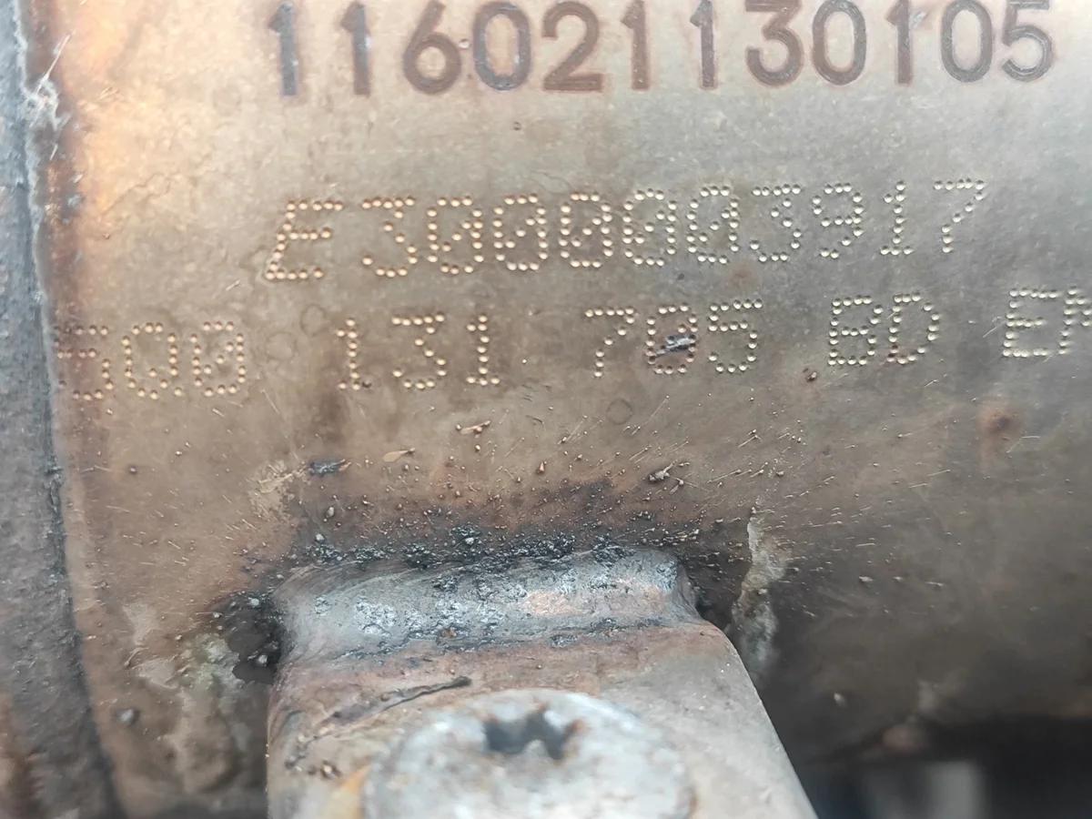 Audi VW Katalizador DPF SCR 1.6TDI image 3