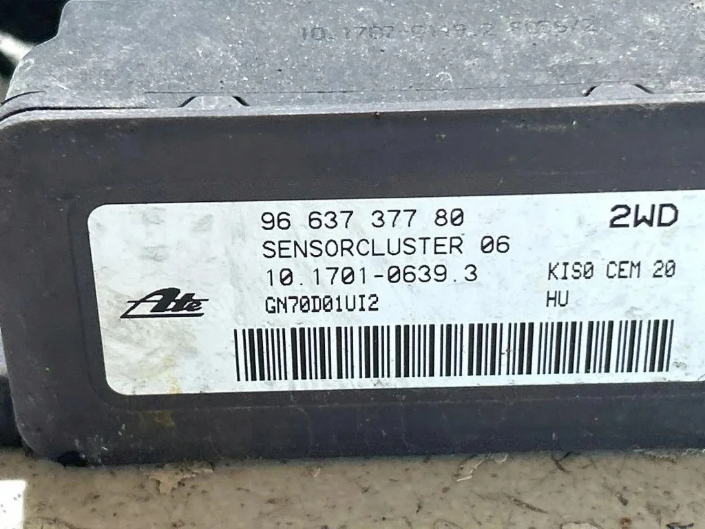 Beschleunigungssensor CITROËN C3 II 9663737780 image 3