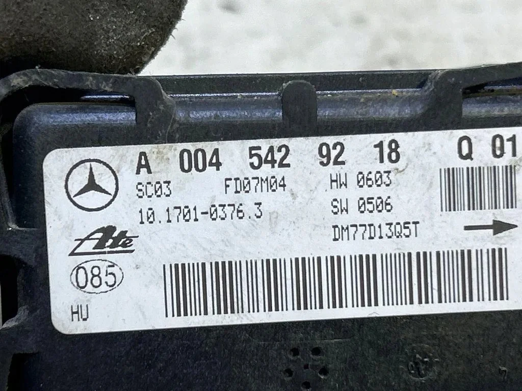 ESP Beschleunigungssensor Mercedes CLK A0045429218 image 3