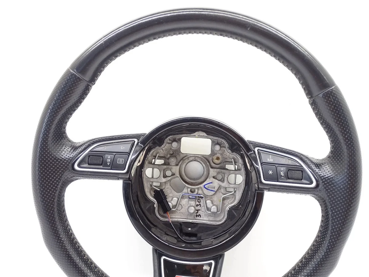 Ratt Audi A6 C7 S-Line Multifunktion Läder image 3
