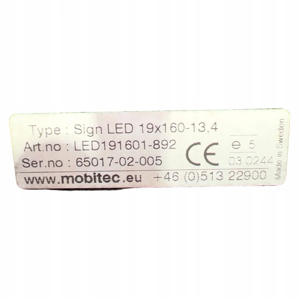 MAN Bus Bestemmingsdisplay LED191601892 Gebruikt