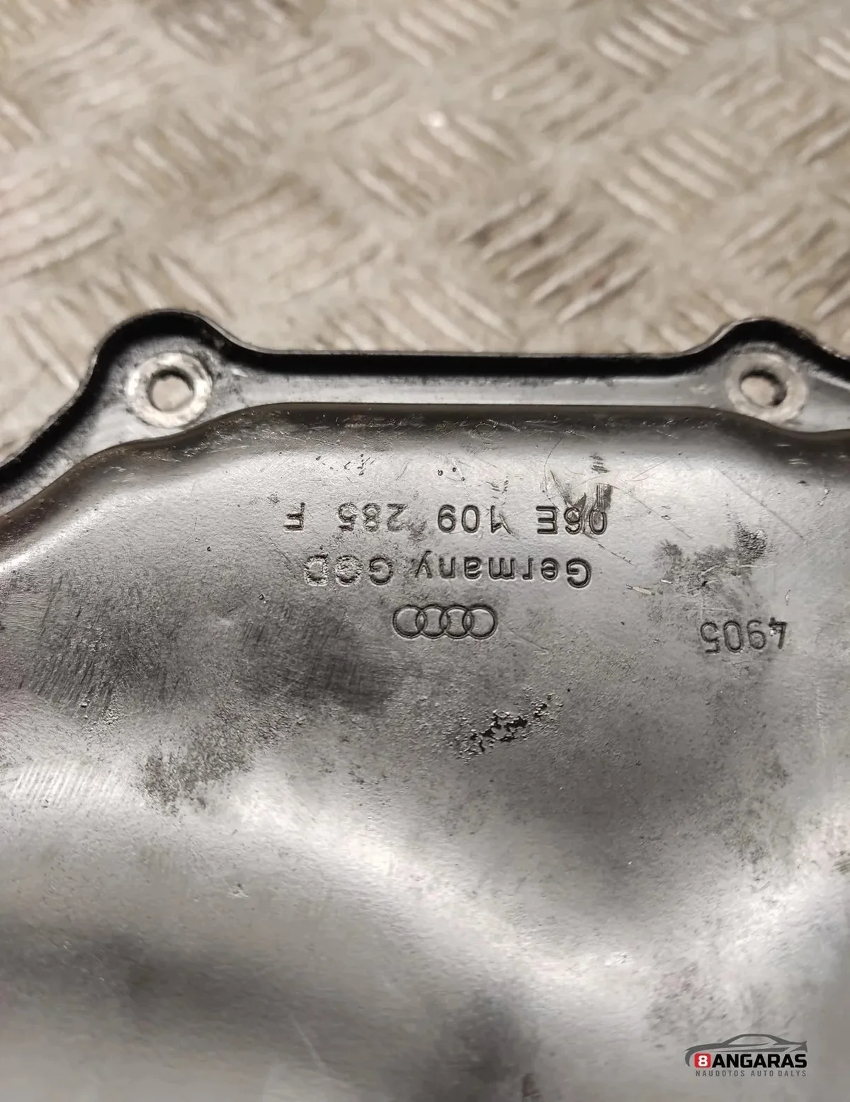 Abdeckung Steuerkette Audi A6 06E109285F 3.2L 2007 thumbnail 3