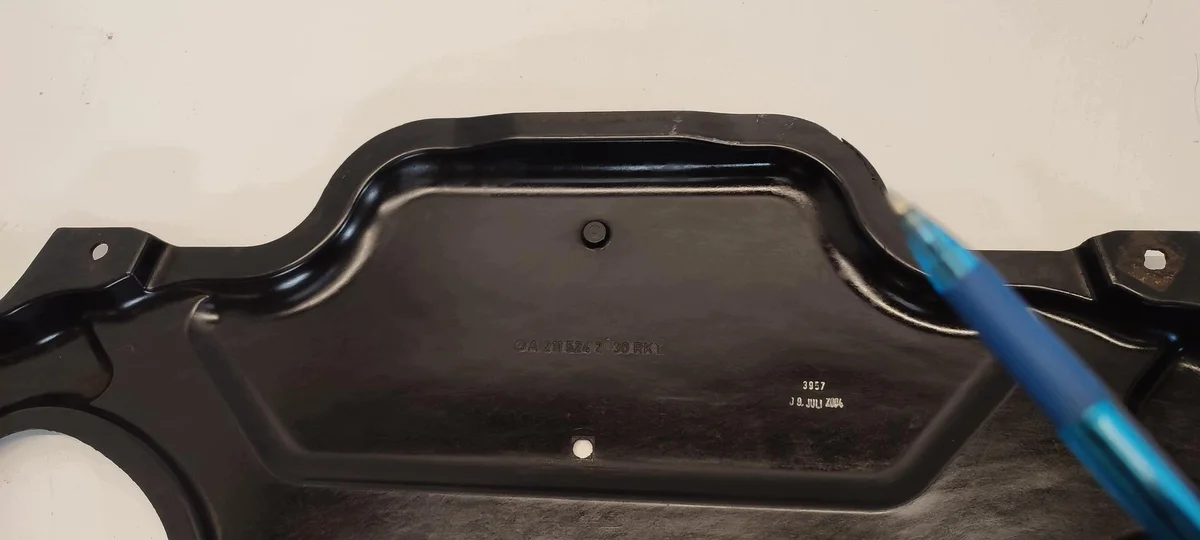 Unterfahrschutz Mercedes W211 A2115242830 image 6