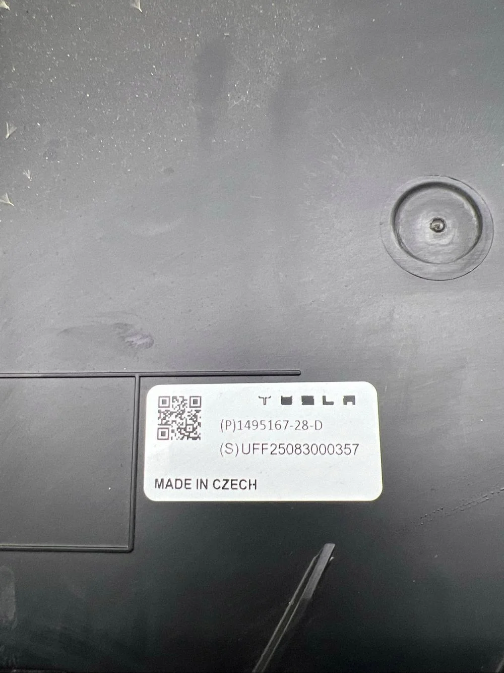 Tesla Model Y Cabin Filter Housing Used image 6