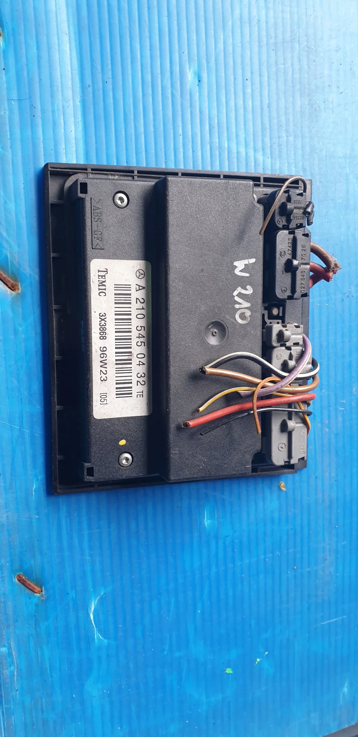 Module de ventilateur Mercedes W210 A2105450432