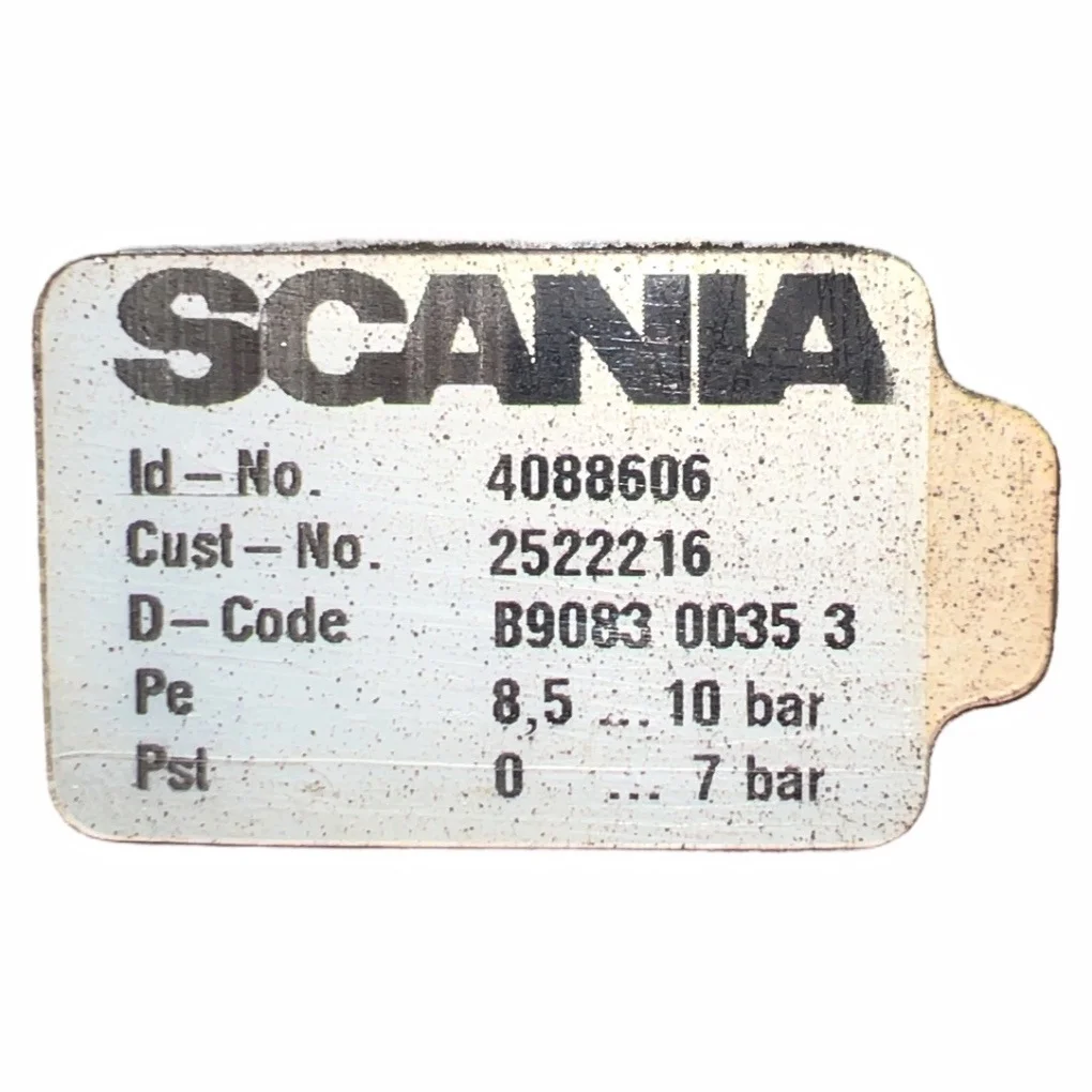 Scania 2522216 Bloque Válvula Freno Escape