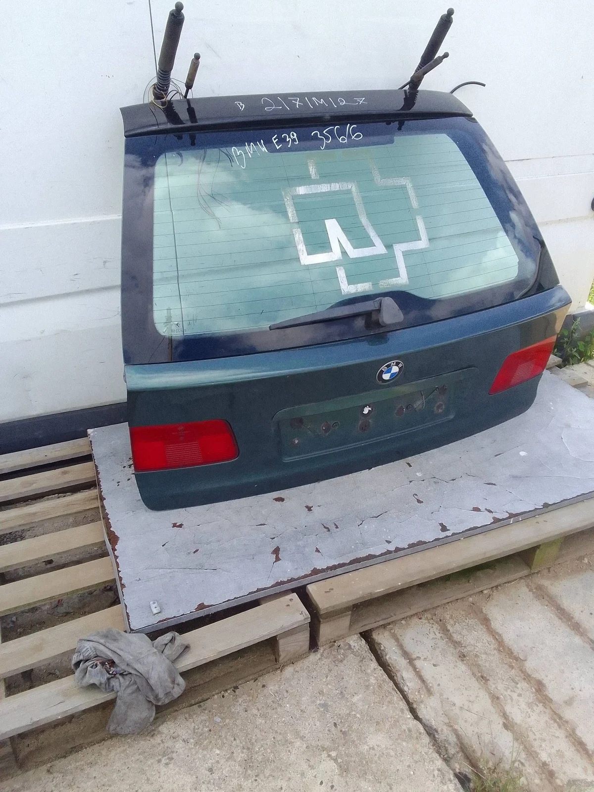 Vetri cofano BMW 5 E39 Touring Vermontgrun