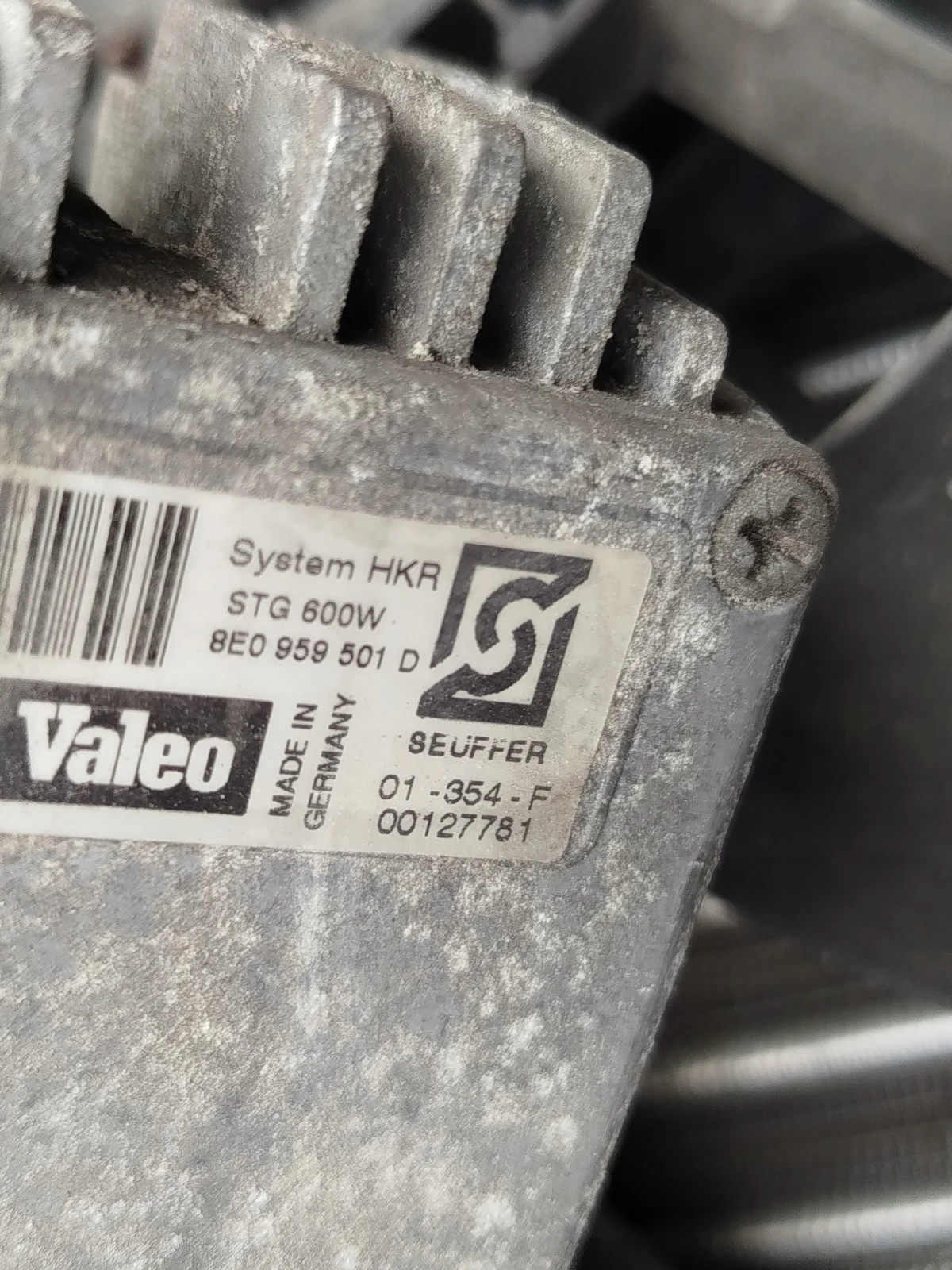 Fläktmodul Audi A4 B6/B7 8E0959501D image 4