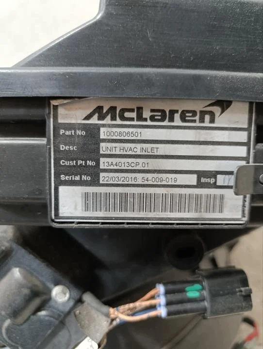 Behuizing blower McLaren 570S 2016 image 7