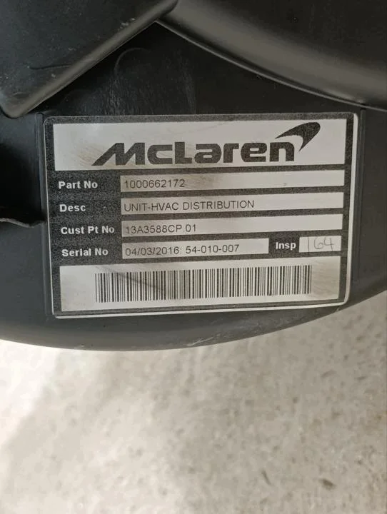 Behuizing blower McLaren 570S 2016 image 8