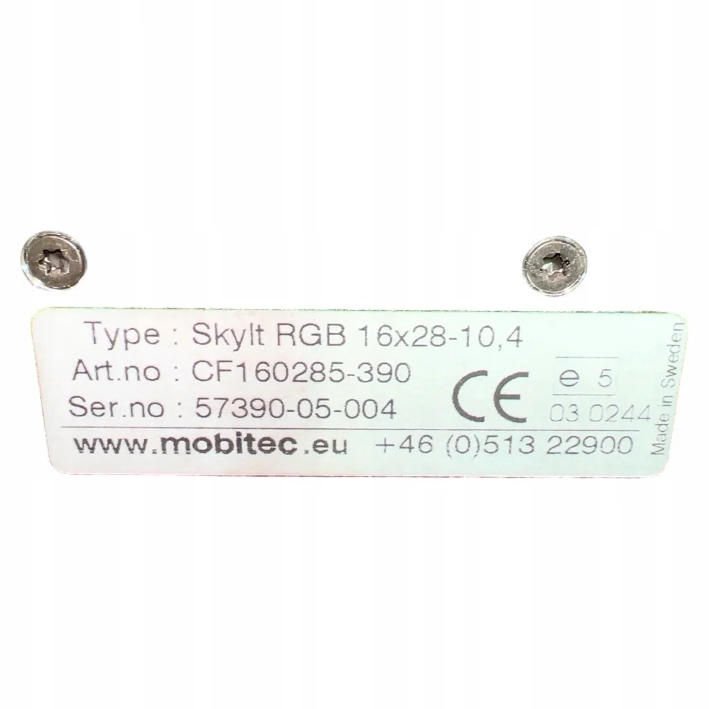 MandaCustom CF160285390 Emblema autobús trasero
