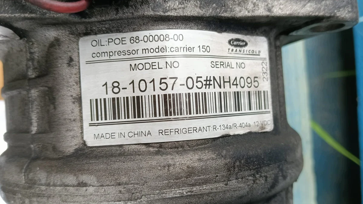 Carrier Compressor 18-10158-05 Gebruikt image 3