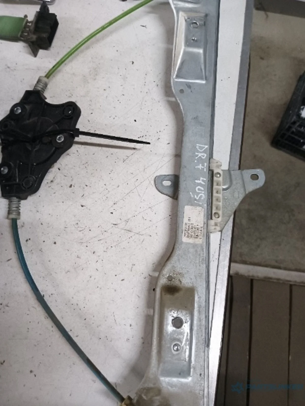 2006 Opel Corsa Window Regulator 013188491