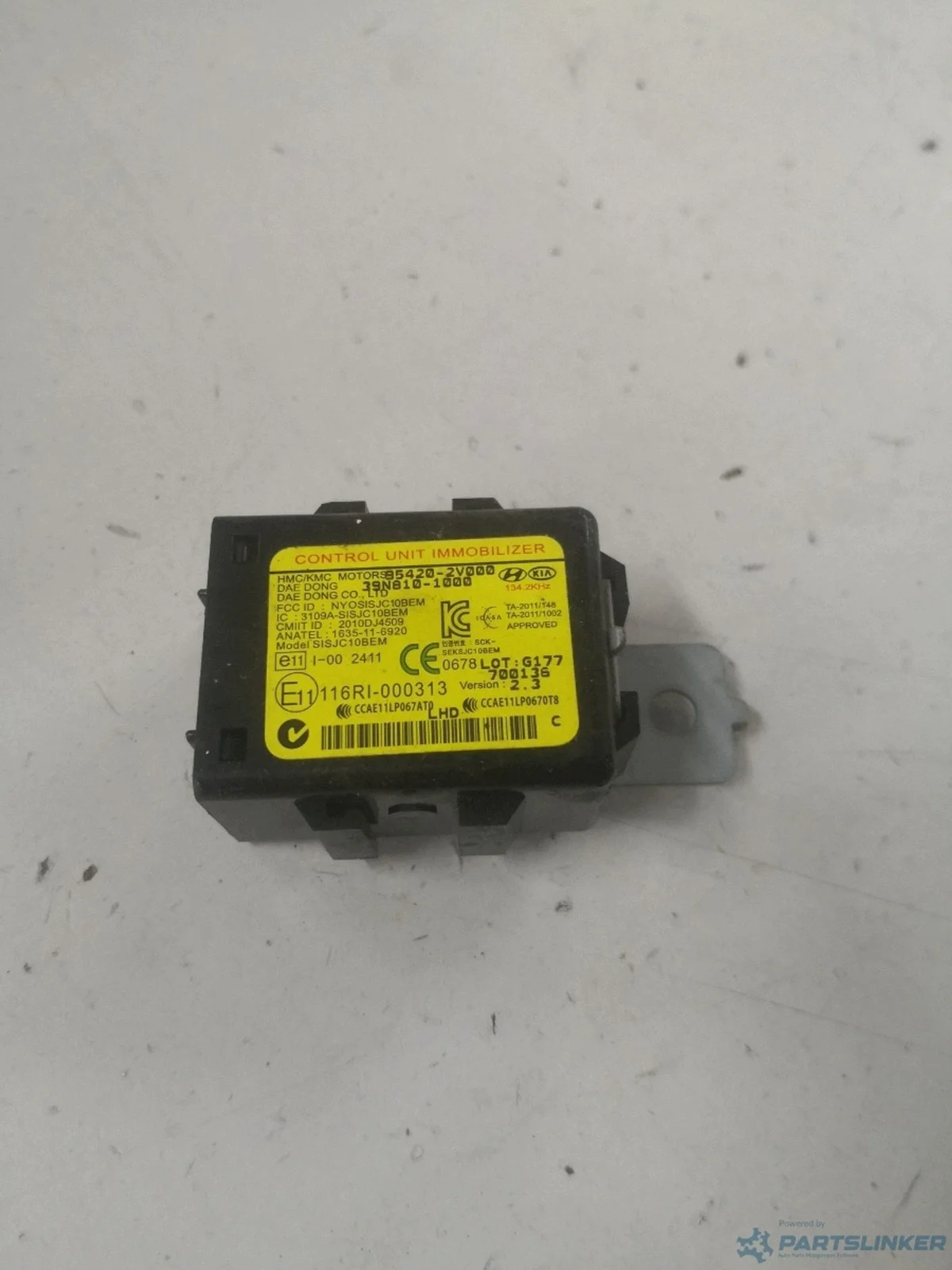 Módulo Imobilizador Kia Sportage 854202V000