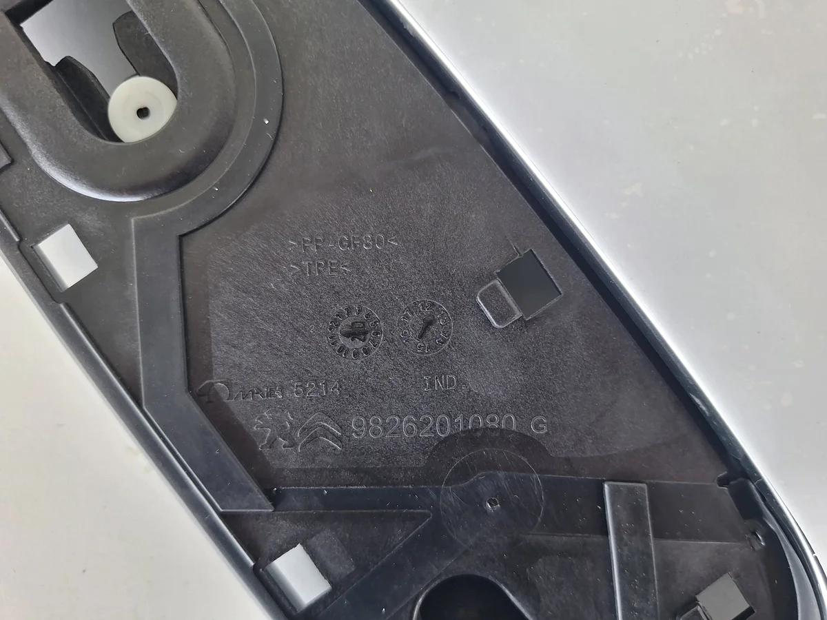 Chromleiste Kotflügel Links Hinten Citroen C4 Picasso II image 3