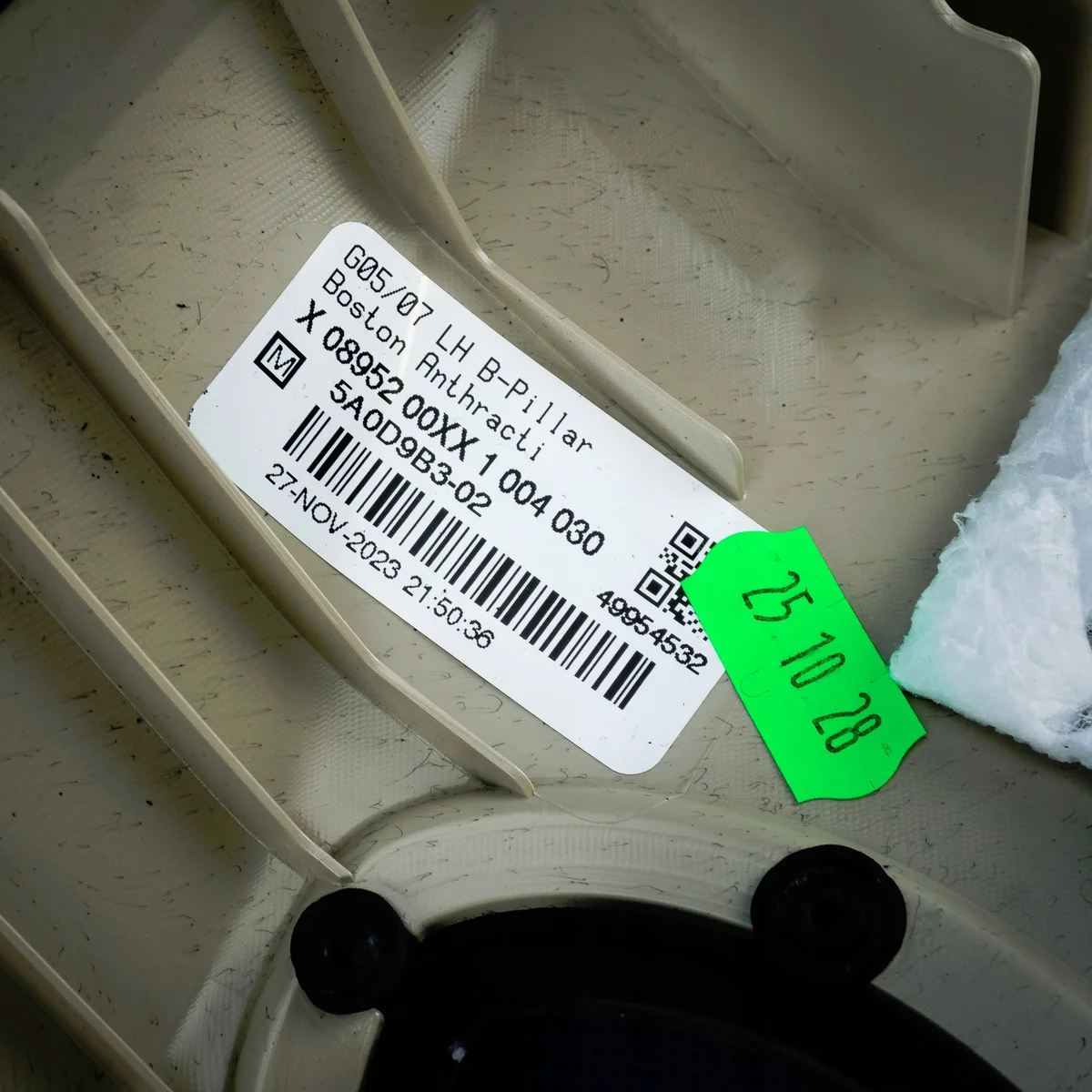 BMW X5 G05 LCI B-Säulenverkleidung links image 7