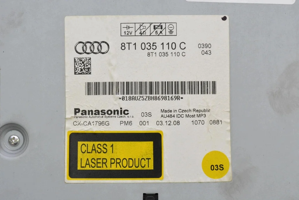CD-wisselaar Audi A4 B8 8T1035110C image 6