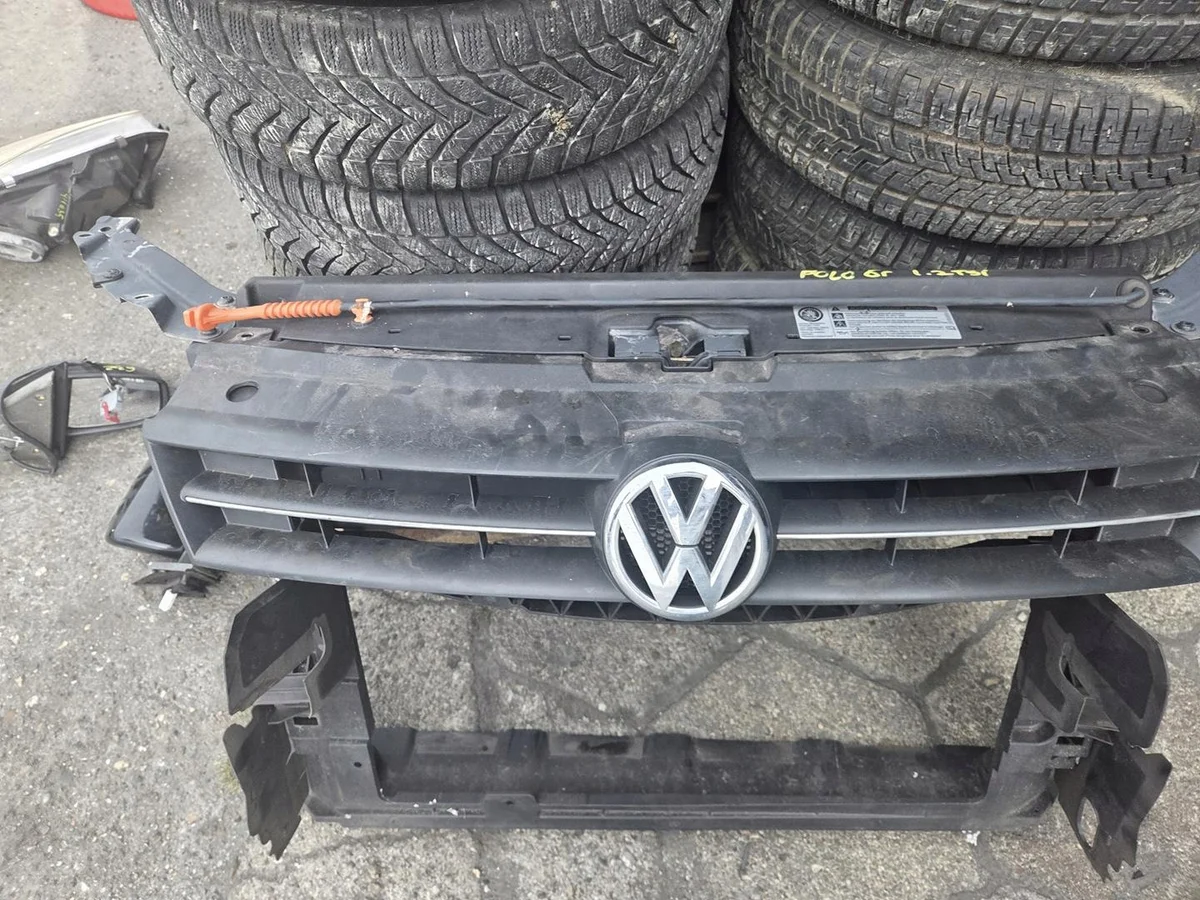 VW Polo 6R Verstärkung Kühlergrillträger image 4