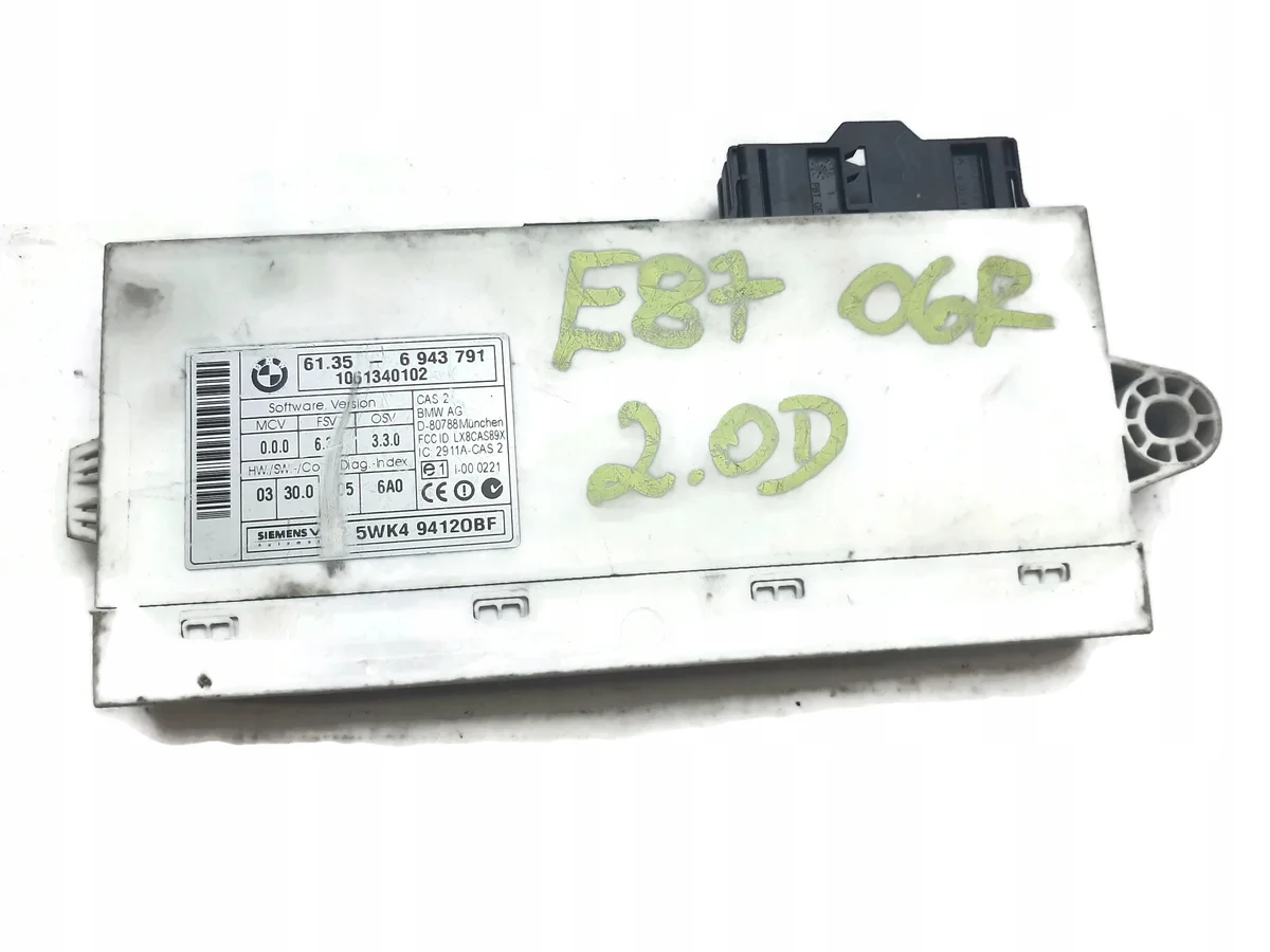 BMW EWS styrenhet 6 943 791 318i