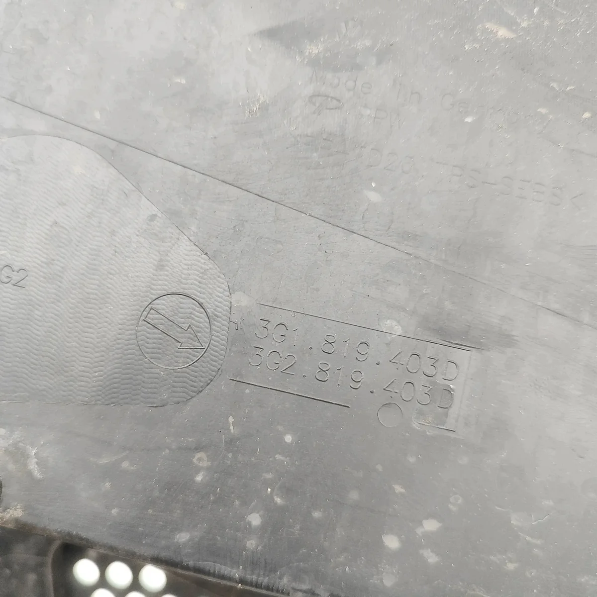 Plastik vindrutetorkare VW Passat B8 3G2819403D image 6