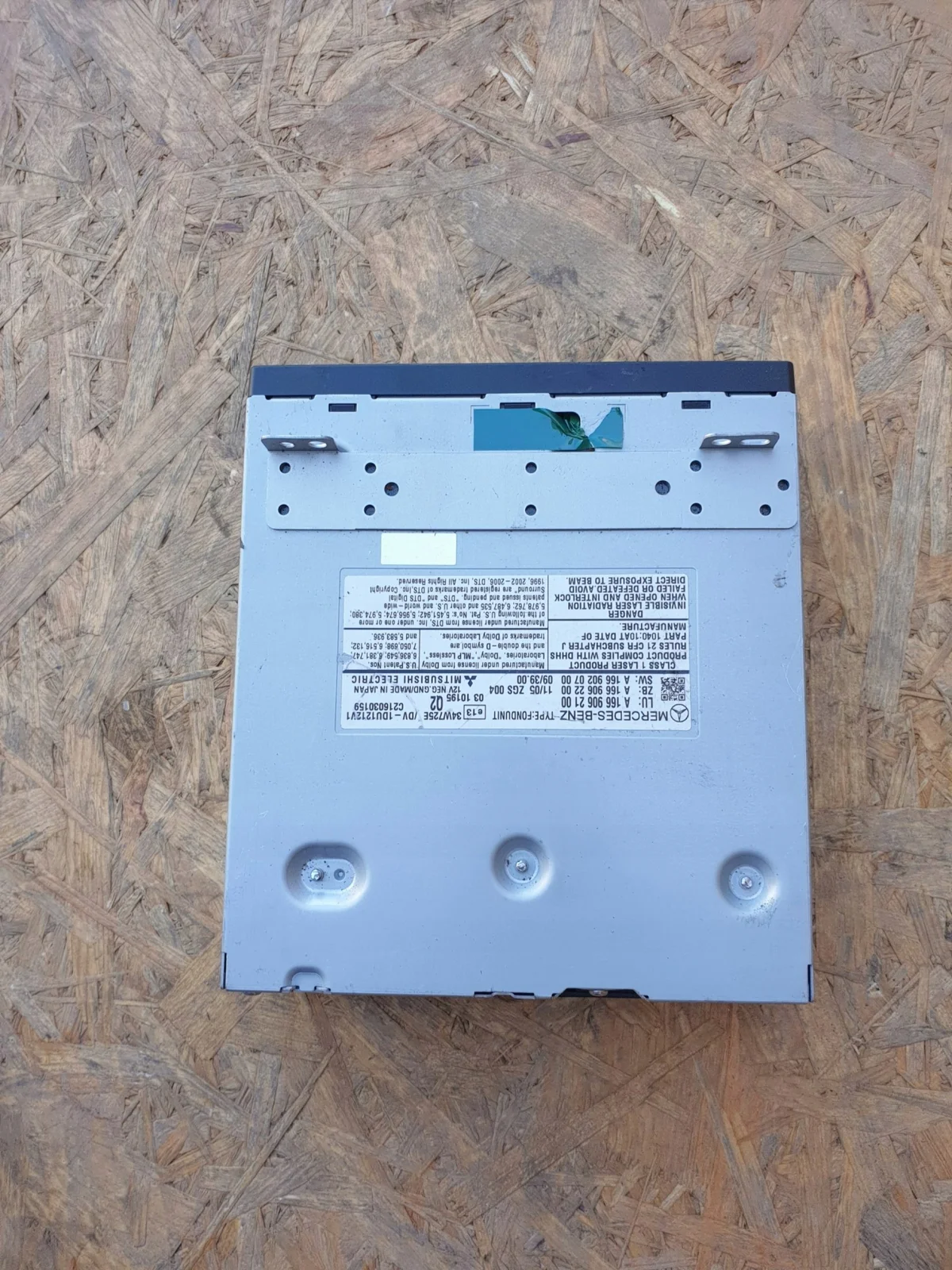 Lettore DVD Mercedes W166 A1669062100 image 3