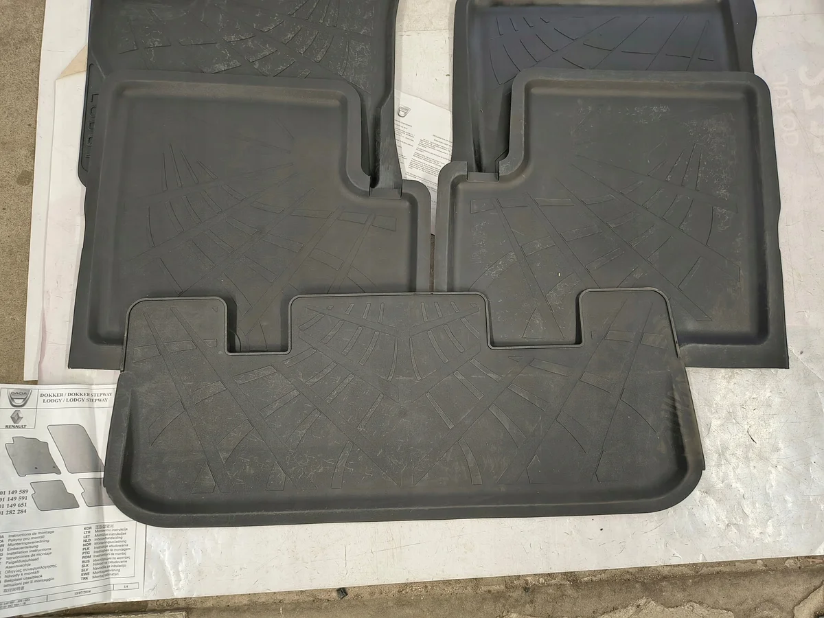 Gummimatten DACIA LODGY 7-Sitzer OE image 4