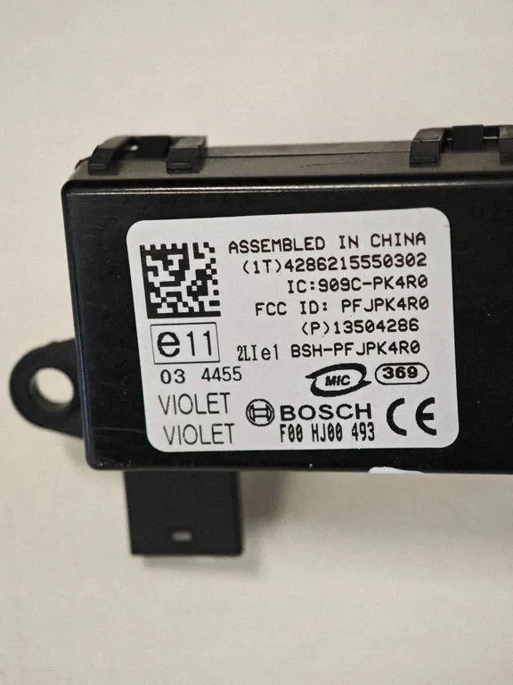 Chevrolet Cruze immobilizer dator 13504286 image 5