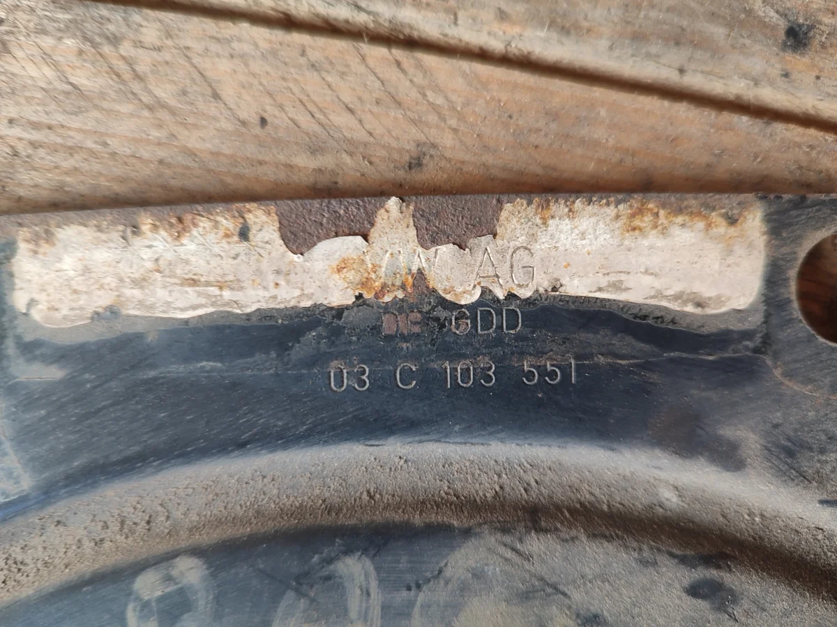 Schutz Getriebe 03C103551 gebraucht image 3