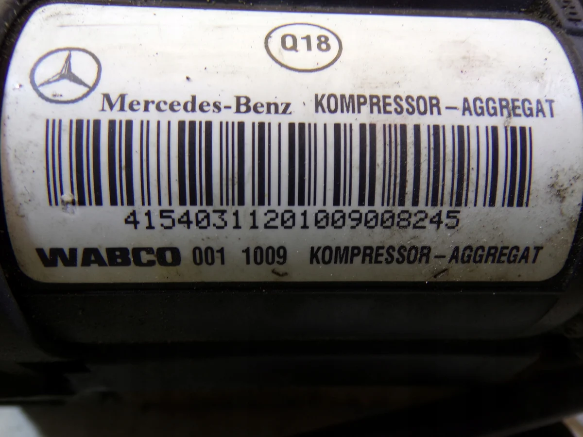 Compresseur suspension Mercedes W211 WABCO image 5