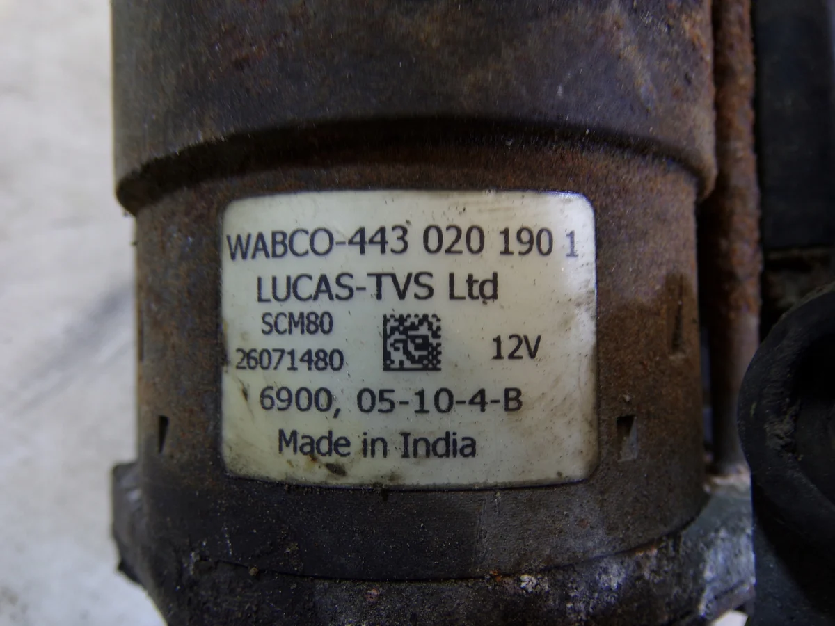 Compresseur suspension Mercedes W211 WABCO image 6