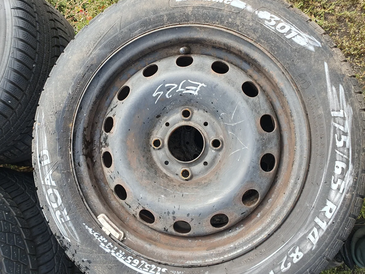 Stålfälg 14" ET 24 Peugeot Citroen C3 image 3
